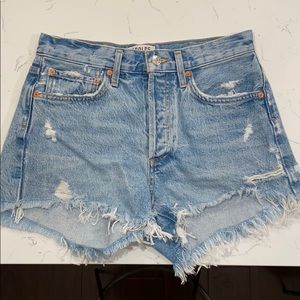 Agolde Dee Ultra High Rise Shorts 25
